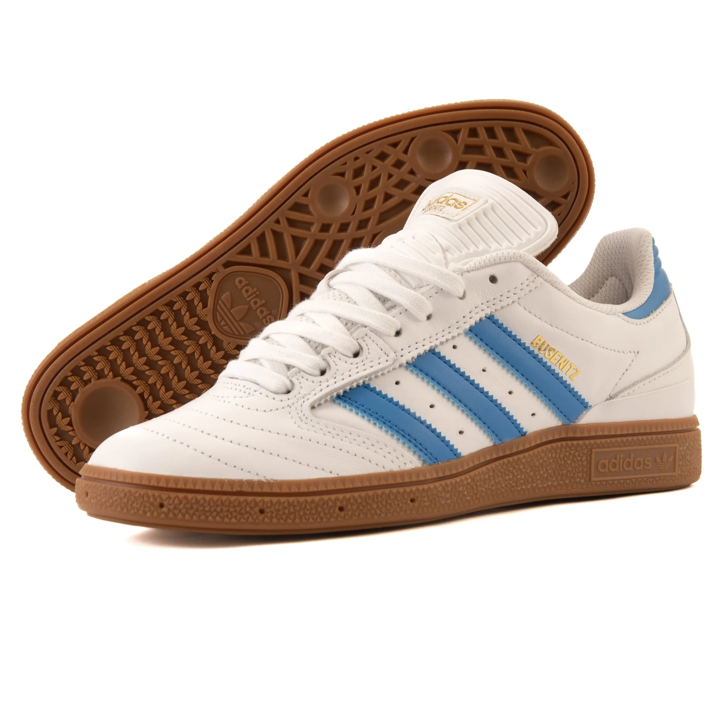 Adidas - Busenitz Pro (Cloud White/Blue Bird/Gold Metallic)