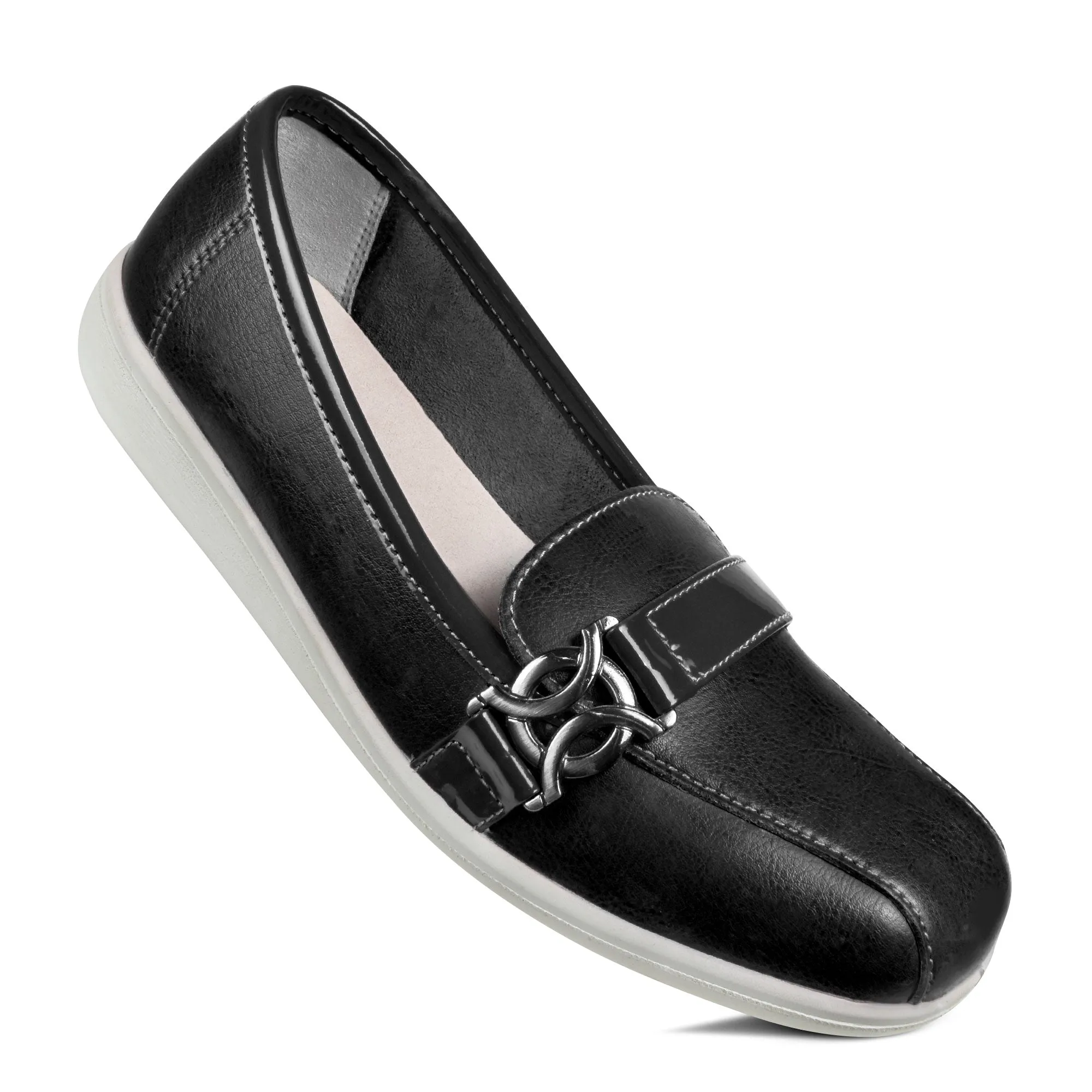 Aerosoft Sizigy Women’s Comfortable Flat Loafers