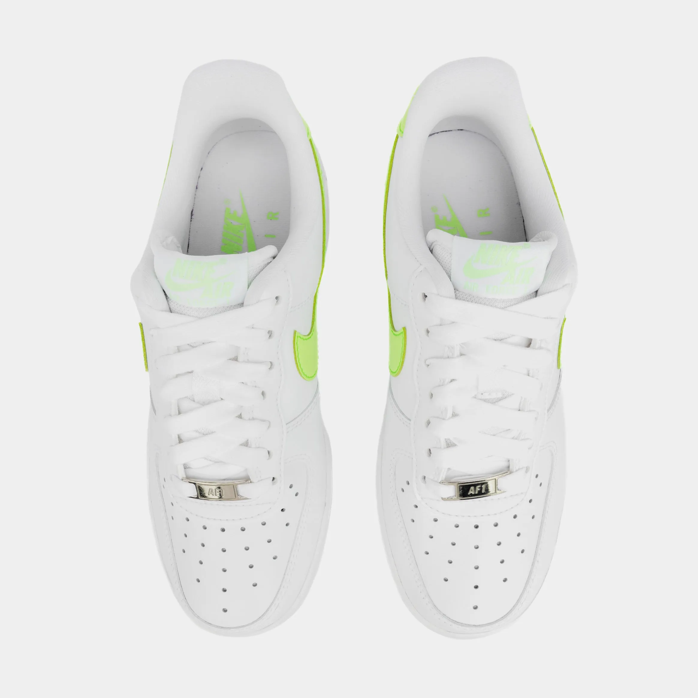 Air Force 1 '07 Lime Womens Lifestyle Shoes (White/Lime Green)