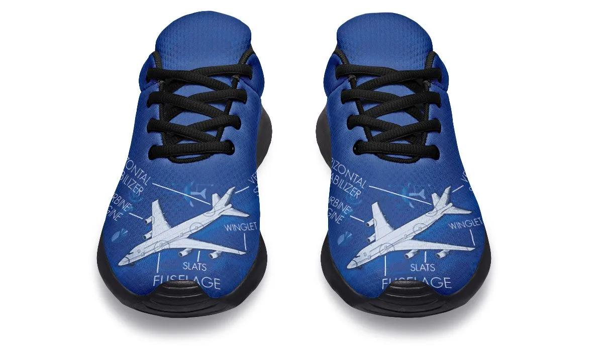 Airplane Diagram Sneakers