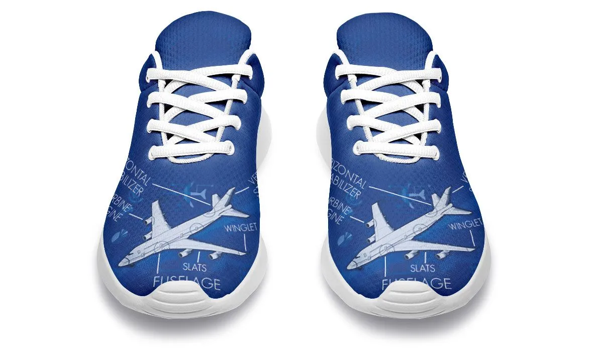 Airplane Diagram Sneakers