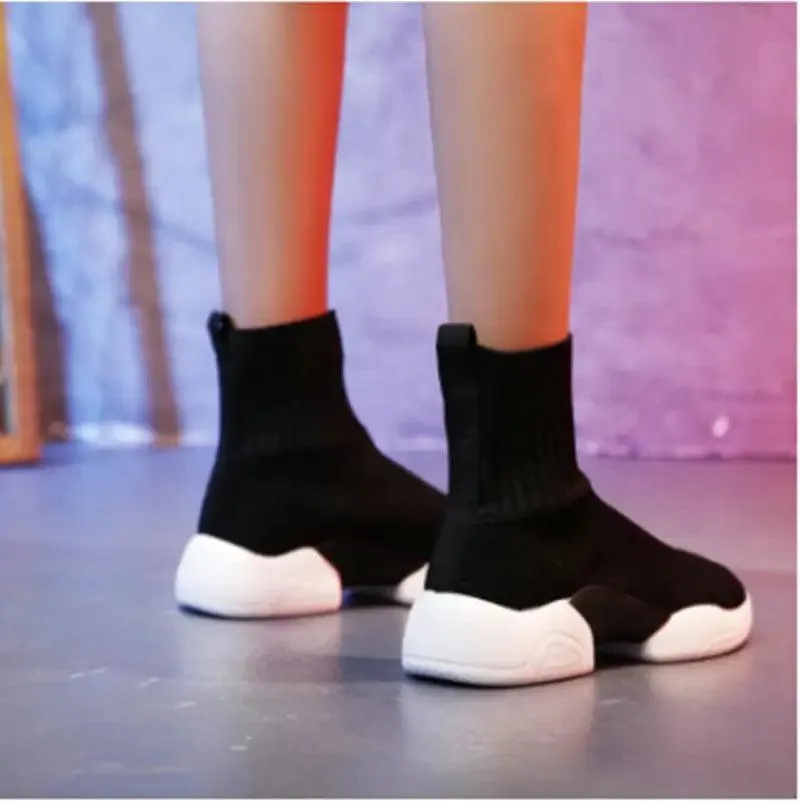 All-match High-top Hip-hop Women Shoes Trendy Boots