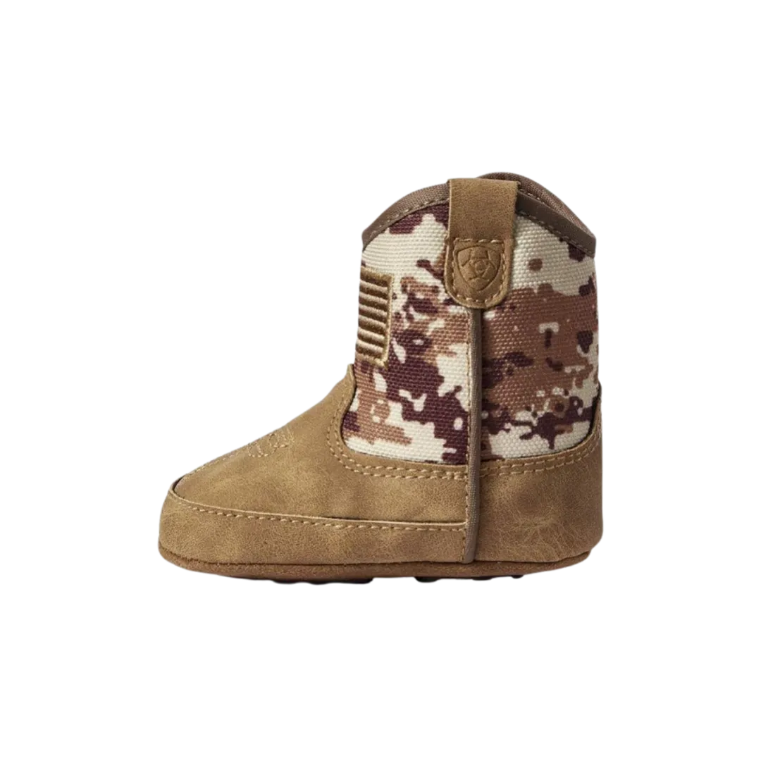 Ariat M&F Kid's Lil Stomper Camo Patroit Boots