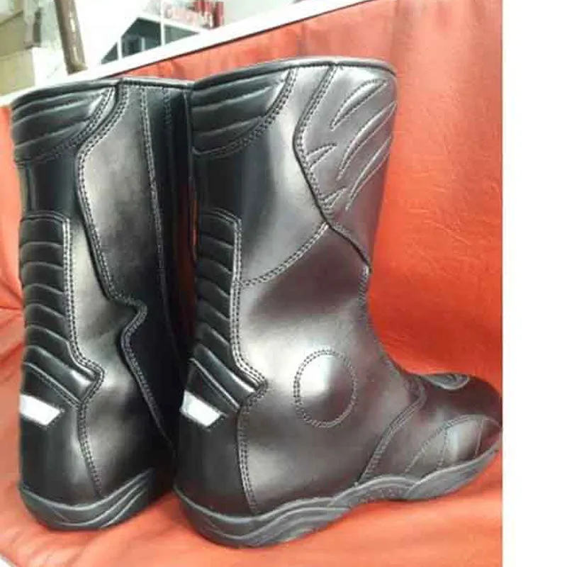 Best Rfx Genuine Waterproof Waterproof Motorcycle Motorbike Leather Boots