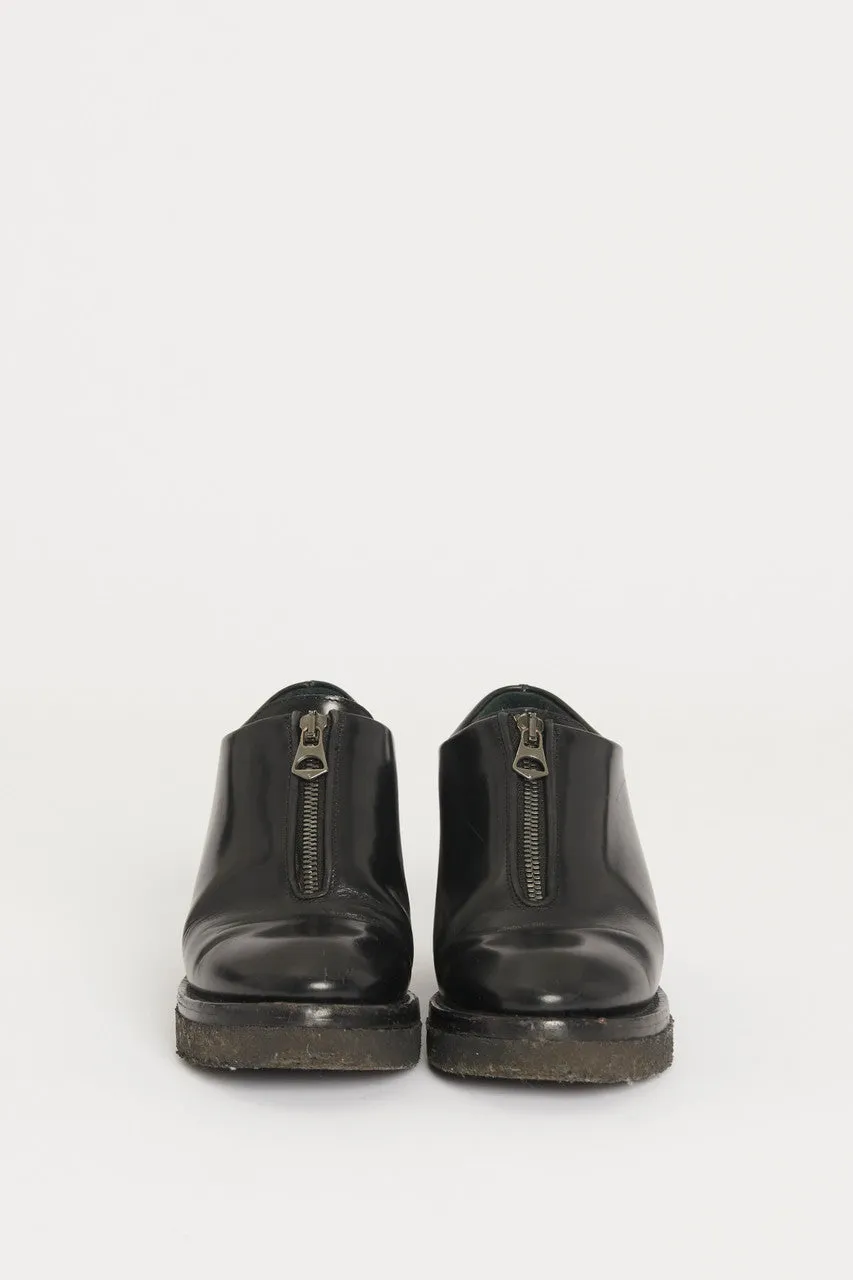 Black Mya Preowned Oxford Heels