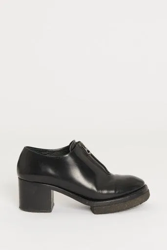 Black Mya Preowned Oxford Heels