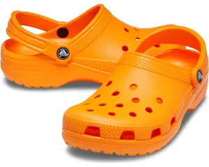 Classic Clog Crocs, orange zing