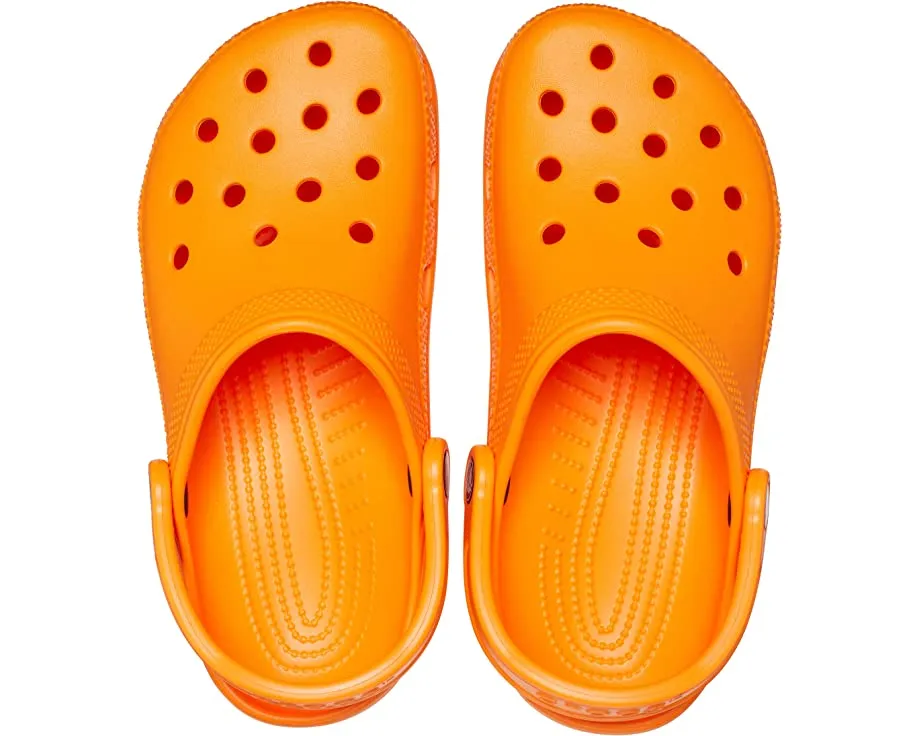 Classic Clog Crocs, orange zing