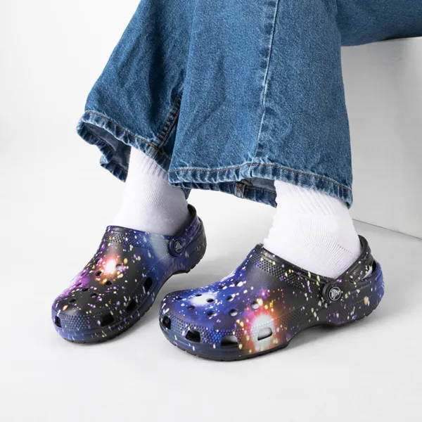 Classic Crocs Clogs, Galaxy