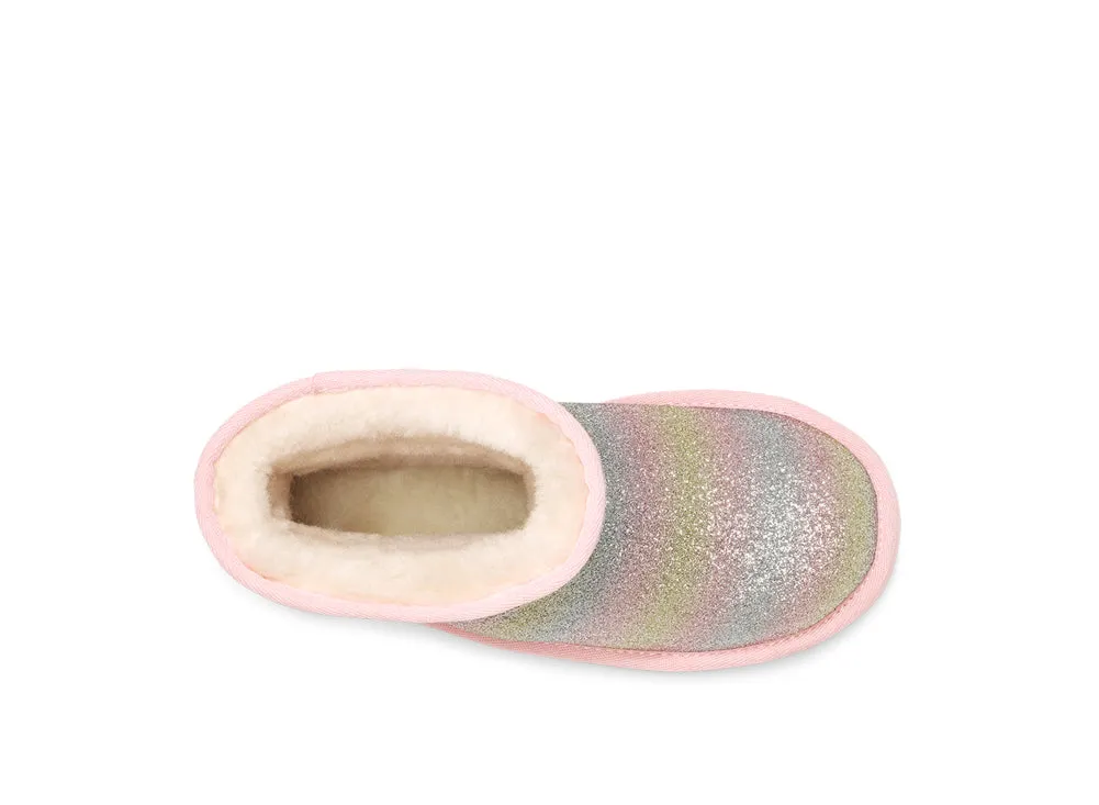 Classic II Glitter in Metallic Rainbow by UGG