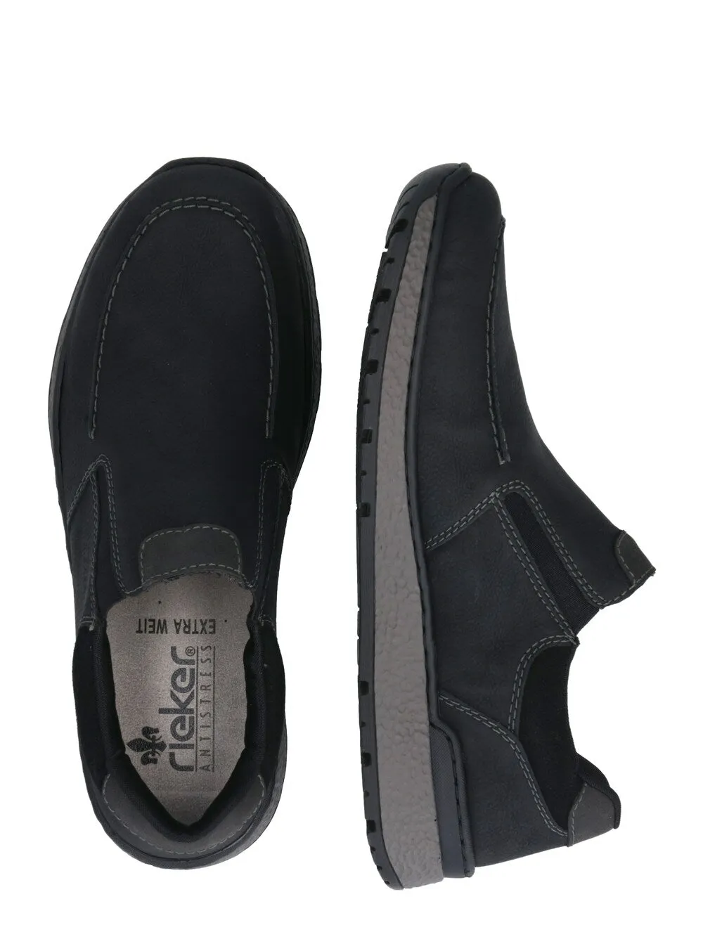 Classic shoes Rieker Namur, black