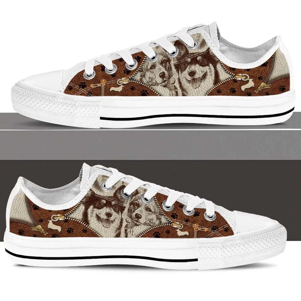 Corgi Low Top Shoes - Low Top Sneaker - Dog Walking Shoes Men Women, Dog Printed Shoes, Canvas Shoes For Men, Women