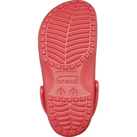 Crocs Classic Clog in Varsity Red