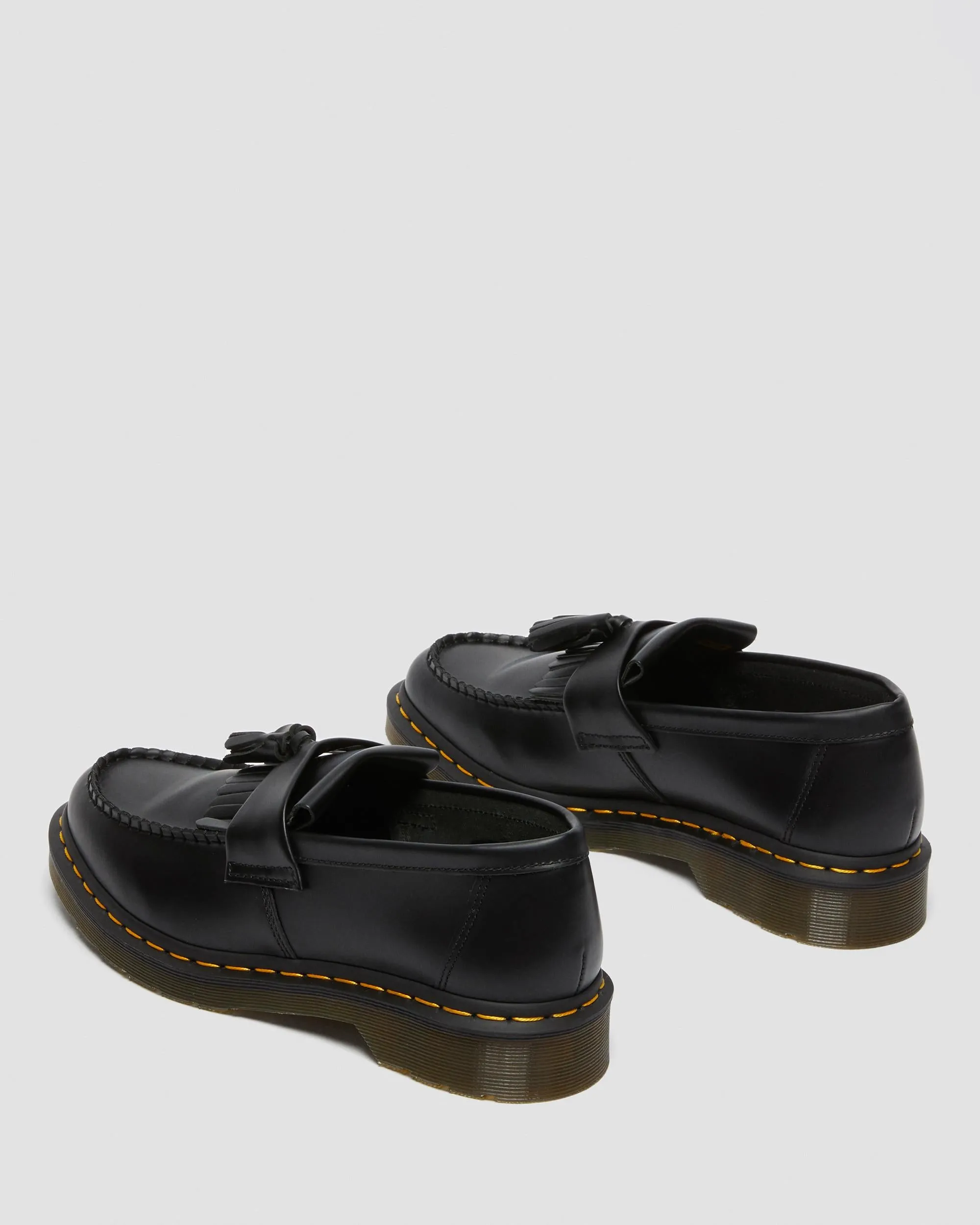 Dr. Adrian yellow leather tassel loafers. Martens