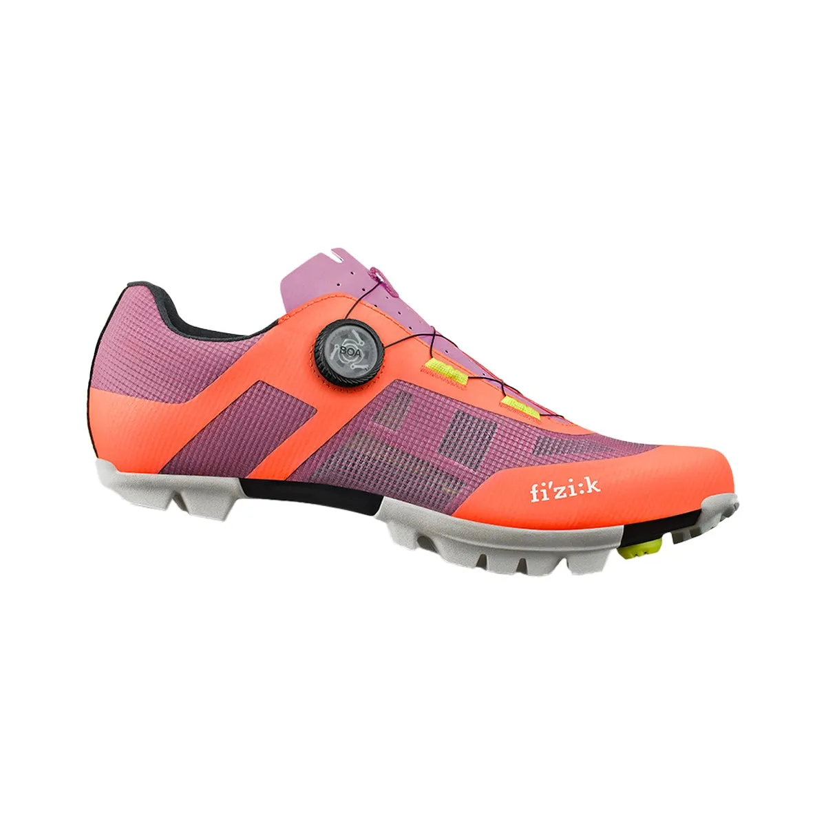 Fizik Vento Proxy Gravel Cycling Shoes - Coral/Purple