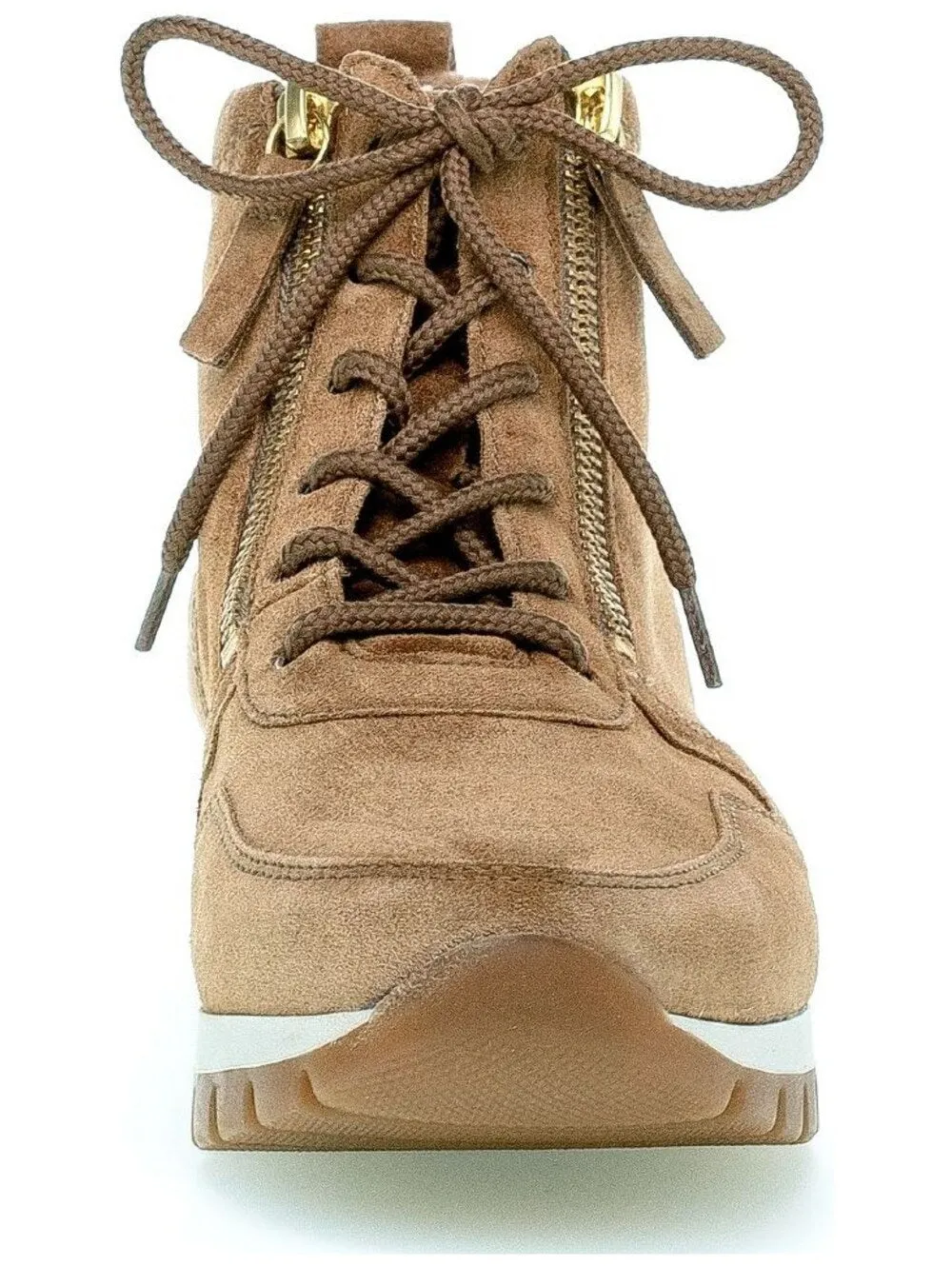 Gabor high top sneakers, light brown