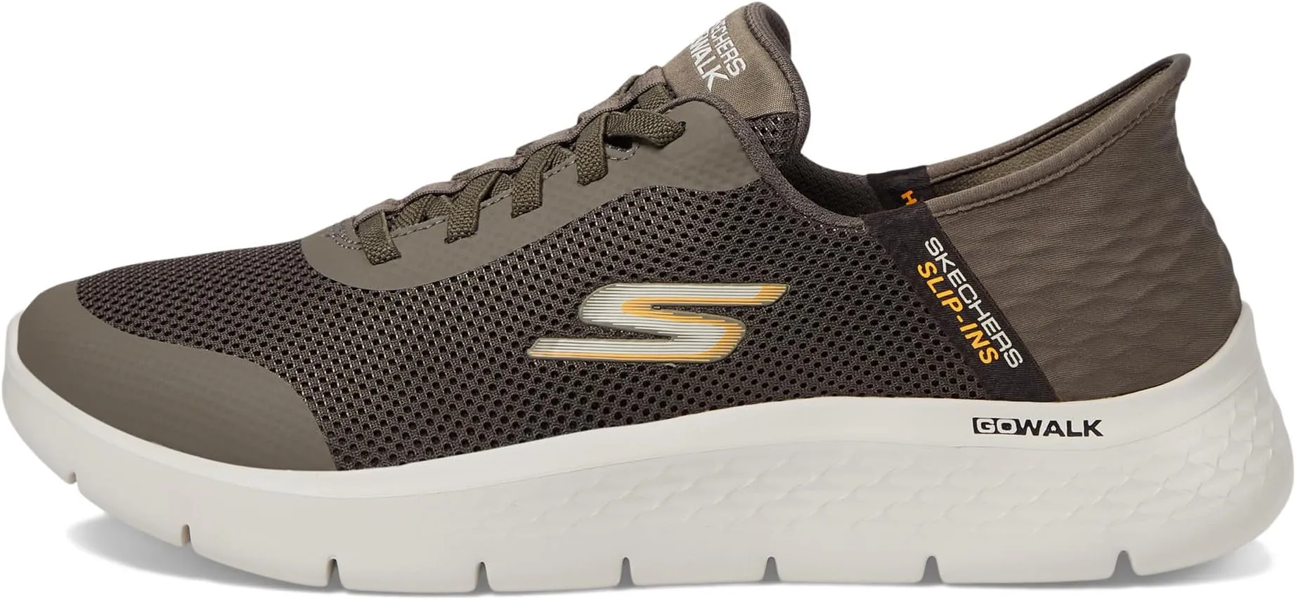 Go Walk Flex - Hands Up Hands Free Slip-Ins SKECHERS Performance Sneakers, brown