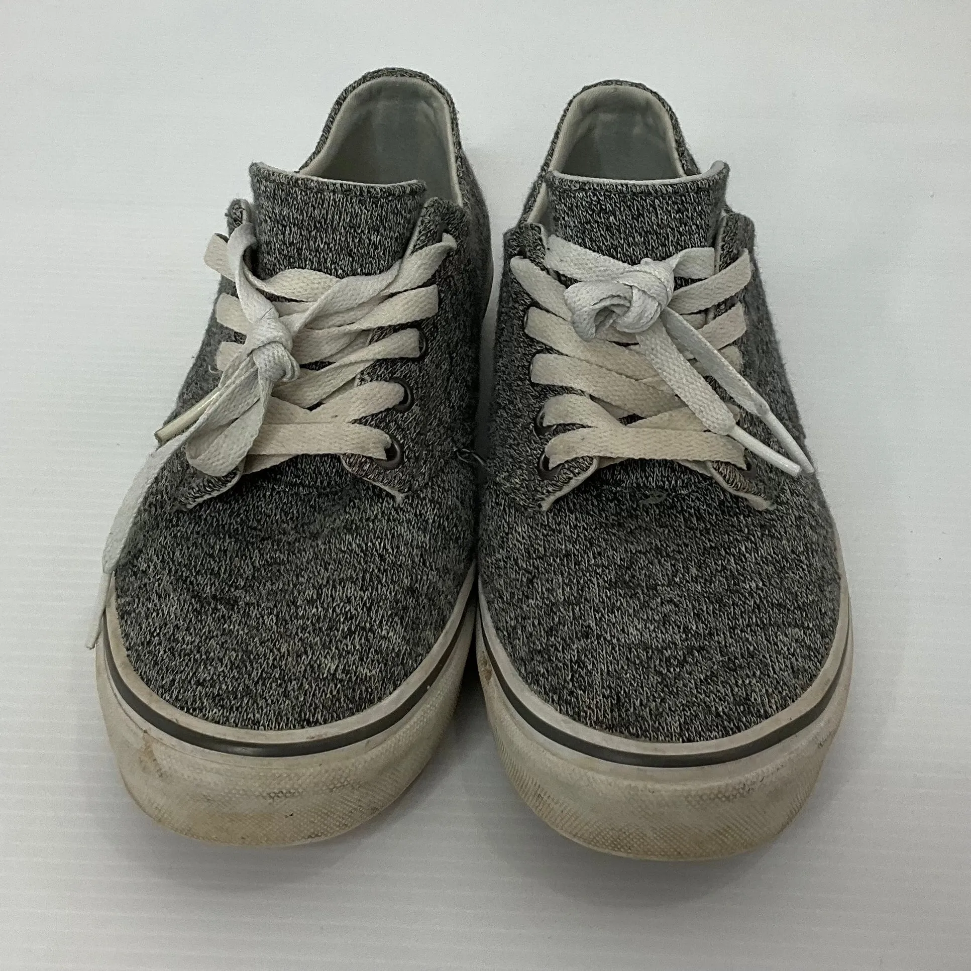 Grey Shoes Sneakers Vans, Size 8.5