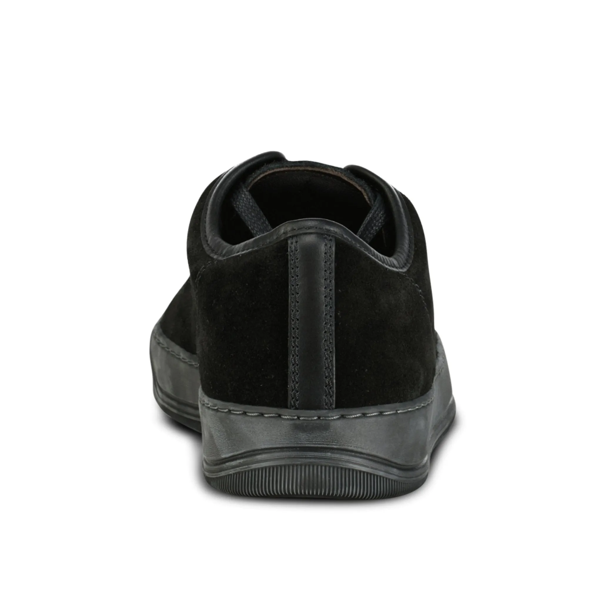 LANVIN Low-Top Patent Toe Trainer Black