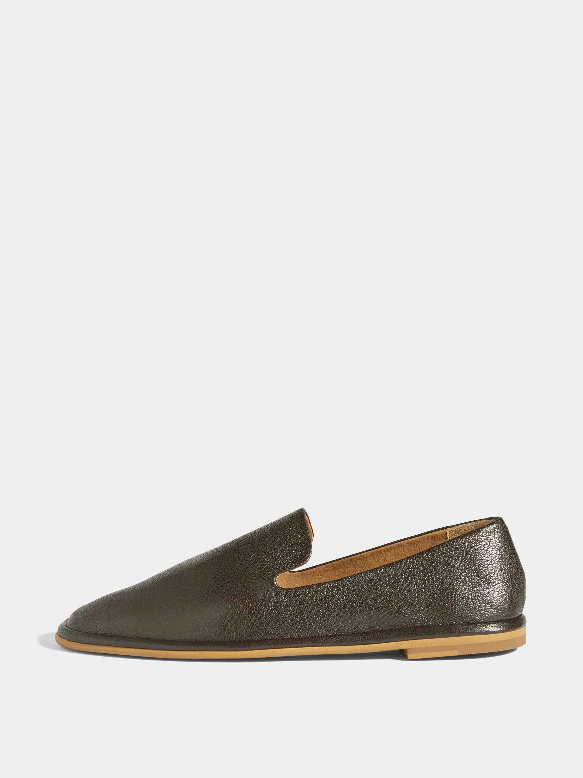 Leather loafers