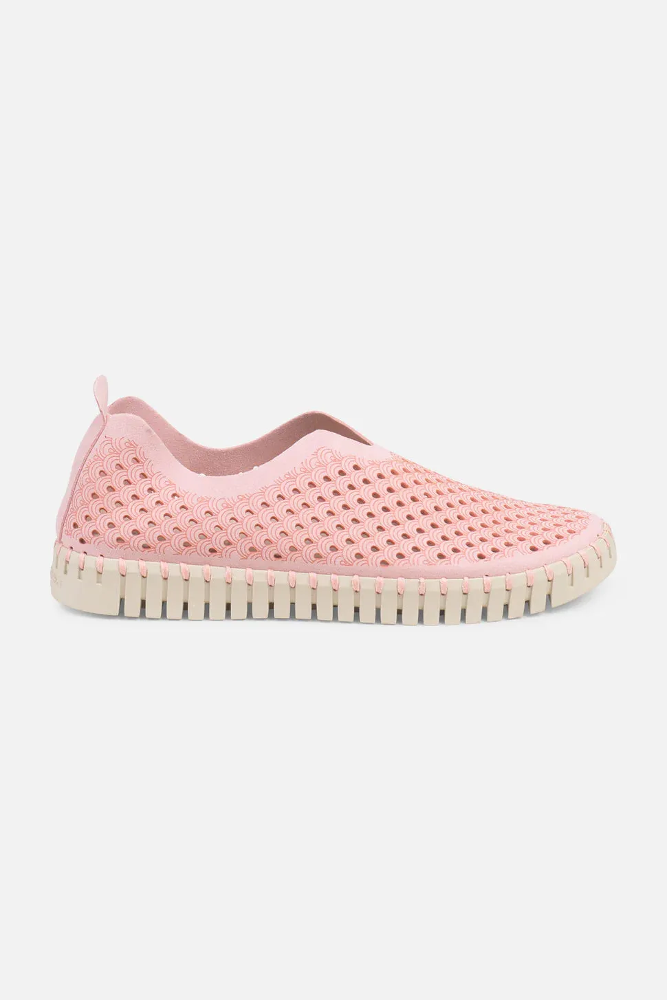 LIGHT WEIGHT PERFORATED LIGHT PINK FLAT