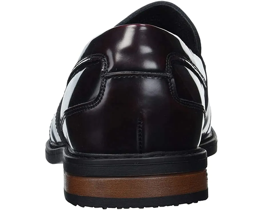 Lincoln Penny Loafer Nunn Bush, burgundy polished