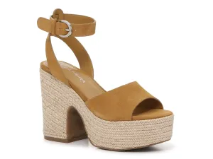 Marc Fisher Voshay platform espadrilles, light brown