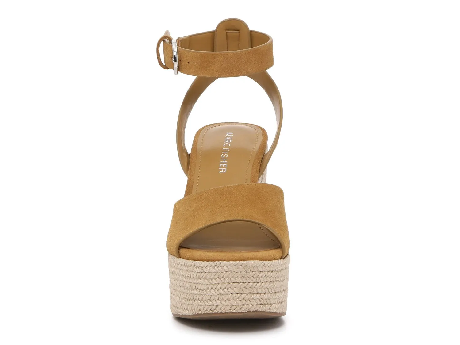 Marc Fisher Voshay platform espadrilles, light brown