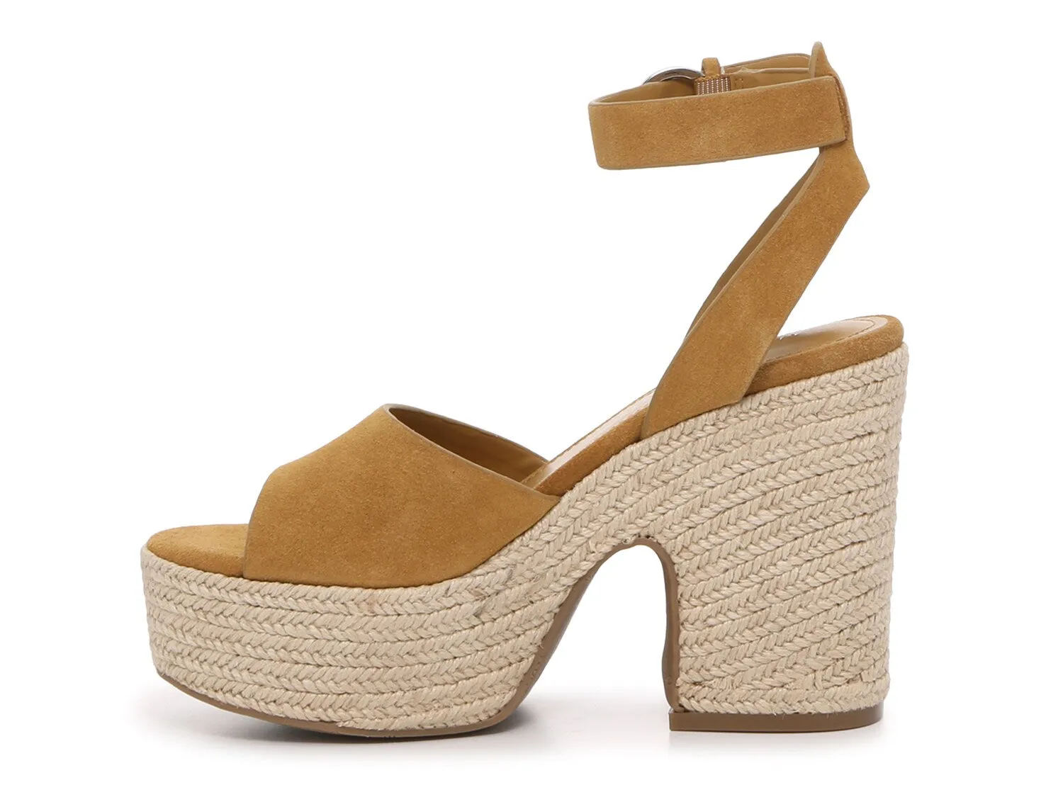 Marc Fisher Voshay platform espadrilles, light brown