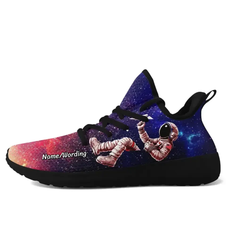 Meaningful gifts for clients, Business Gifts For Clients Personalized Astronaut Design Sneakers, Custom Spacemen Shoes,Fashionable Shoes,FN-051-23023002