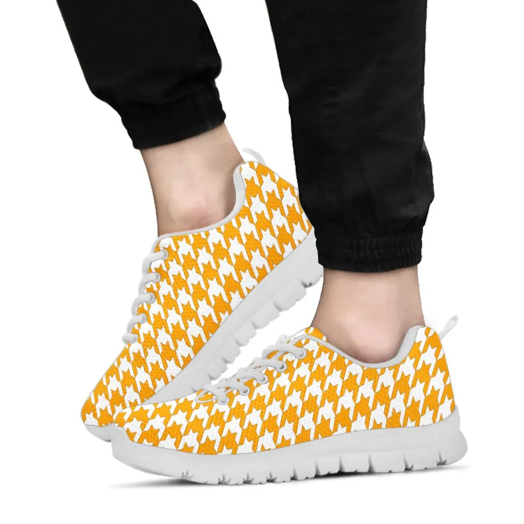 Mesh Sneaker_Gold on White_HT Pattern