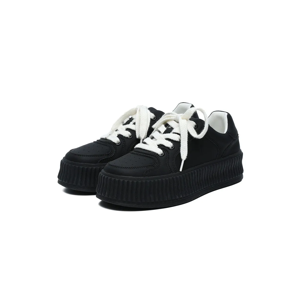 Minimalistic Platform Sneakers