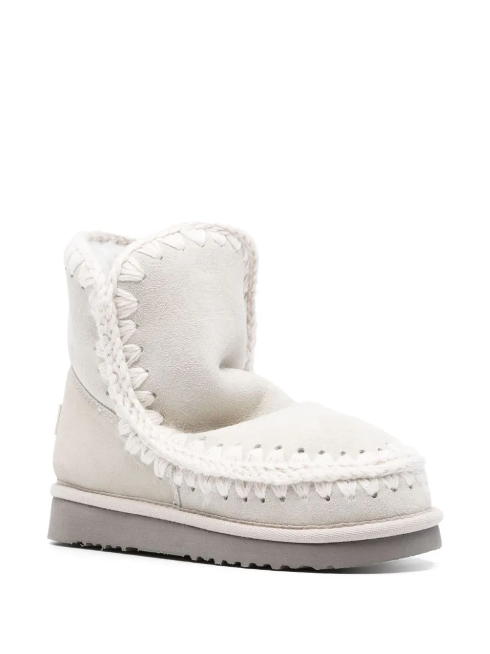 Mou Boots Light Grey