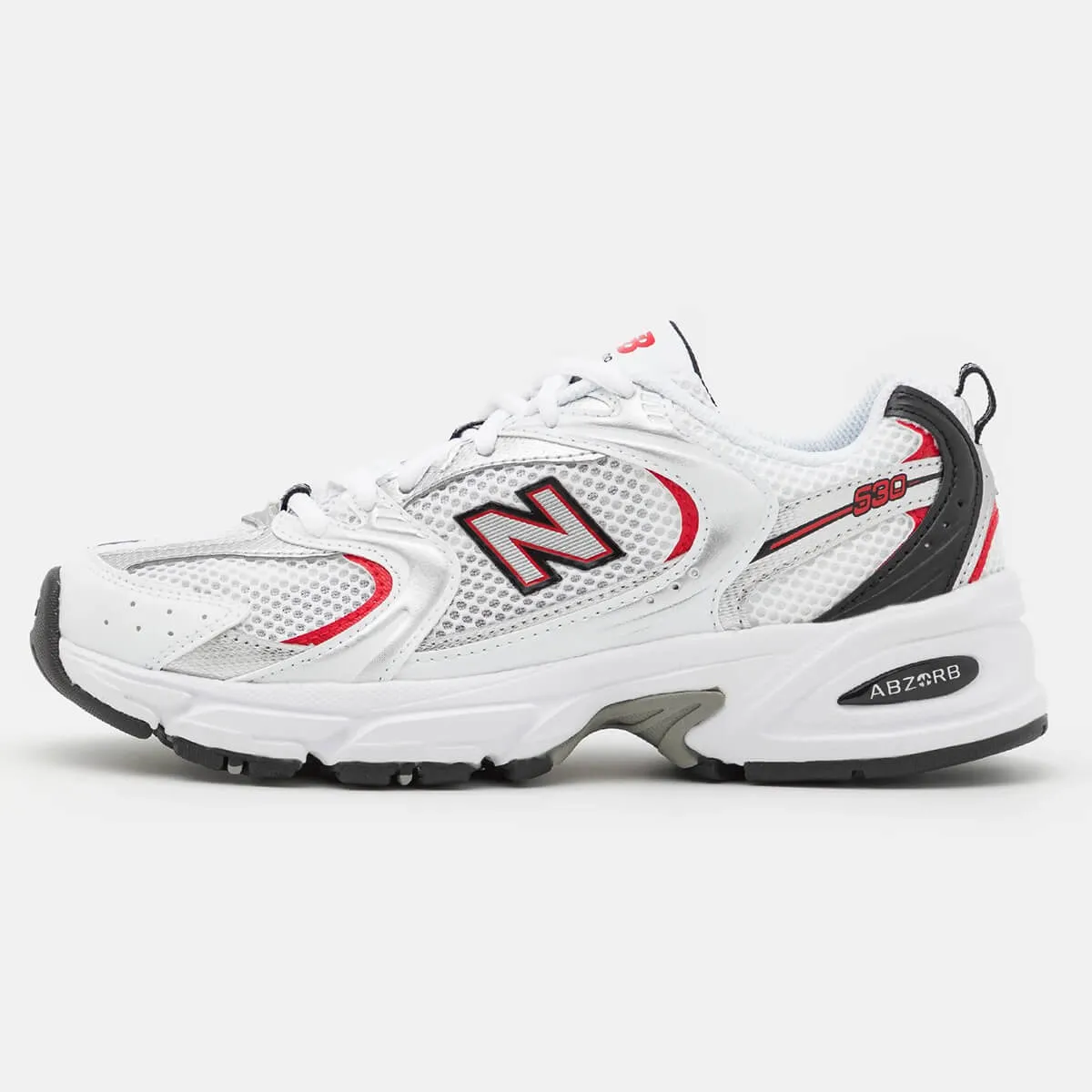 New Balance MR530 sneakers, white/silver