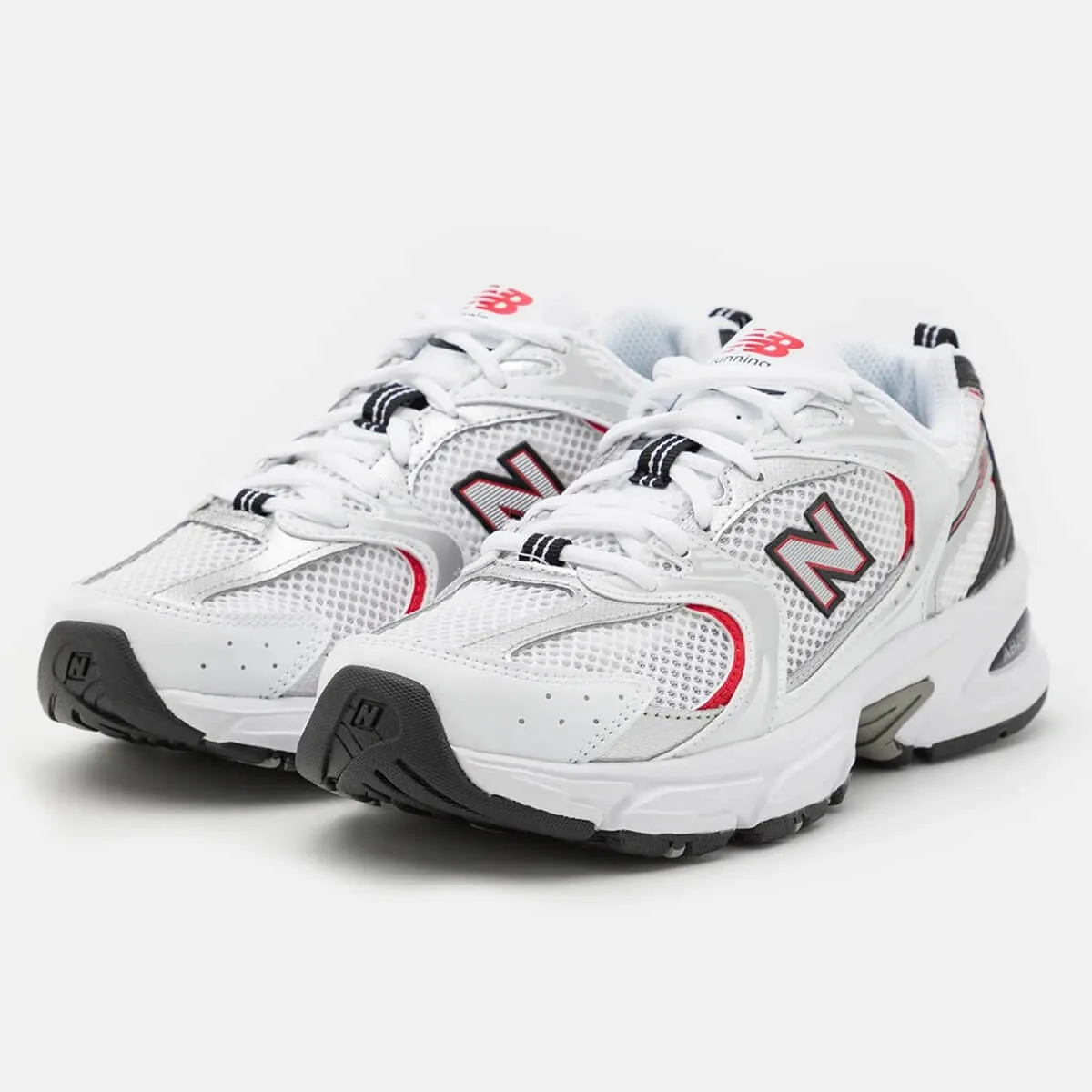 New Balance MR530 sneakers, white/silver