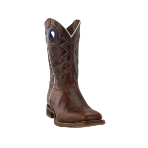 Nocona Men's Go Round Western Broad Square Toe Brown Boots