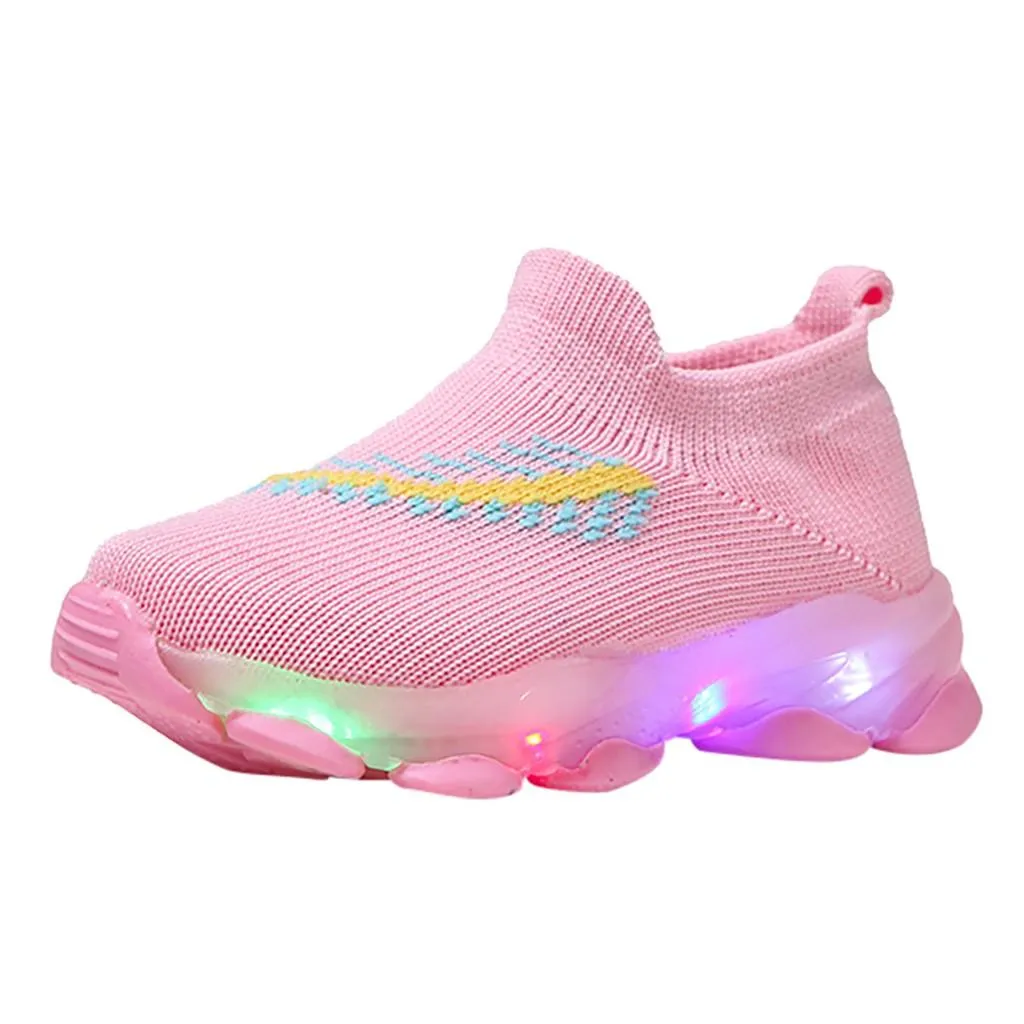 Sensor Light Led Light Socks Shoes Boys And Girls