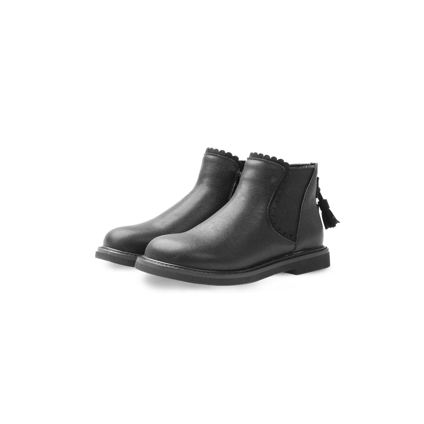 Tessel Tail Kids Black Chelsea Boots