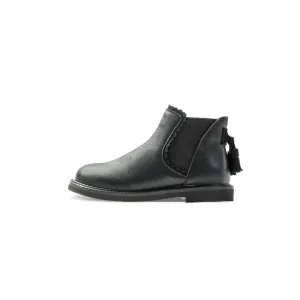 Tessel Tail Kids Black Chelsea Boots