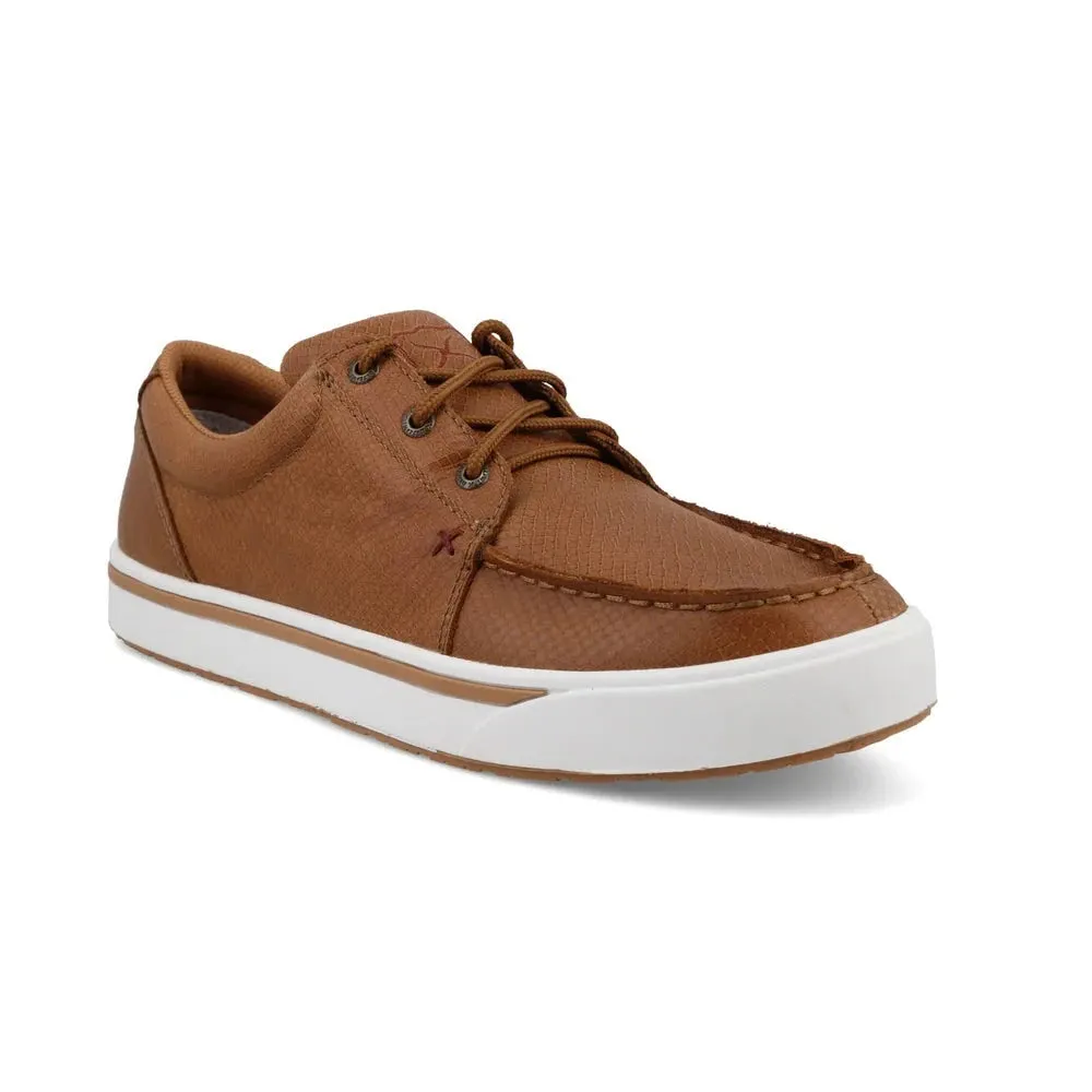 Twisted X Men's Kicks Casual Shoes - Cashew Leather