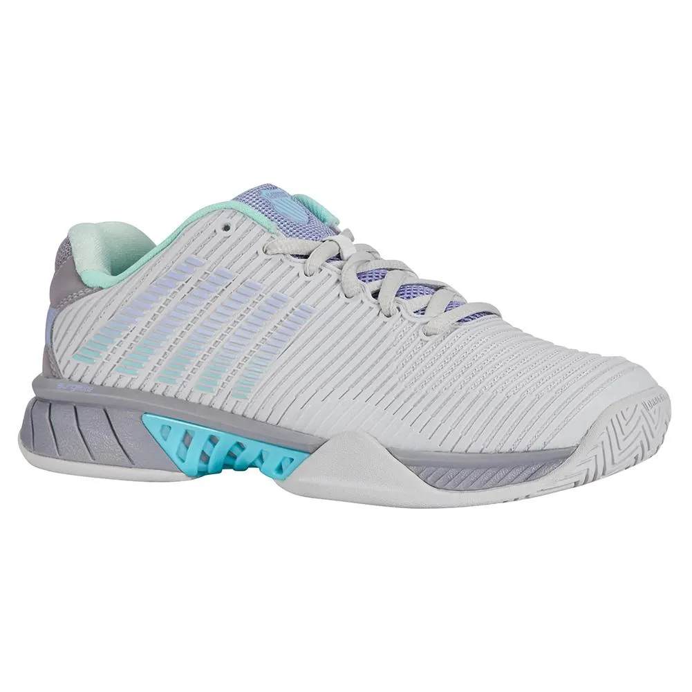 Women`s Hypercourt Express 2 Tennis Shoes Nimbus Cloud and Lilac Gray